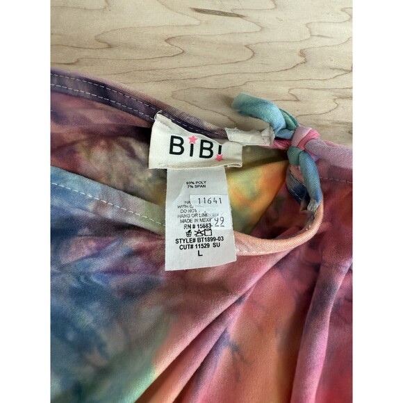 Bibi Women's Long Sleeve Hippy Print Boho Large - Picture 6 of 7